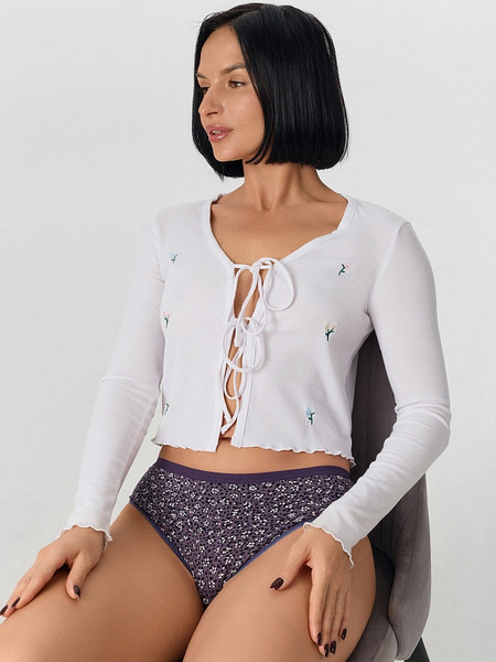 Изображение товара Трусы женские Mark Formelle 412427 (р.98, узор на фиолетовом)