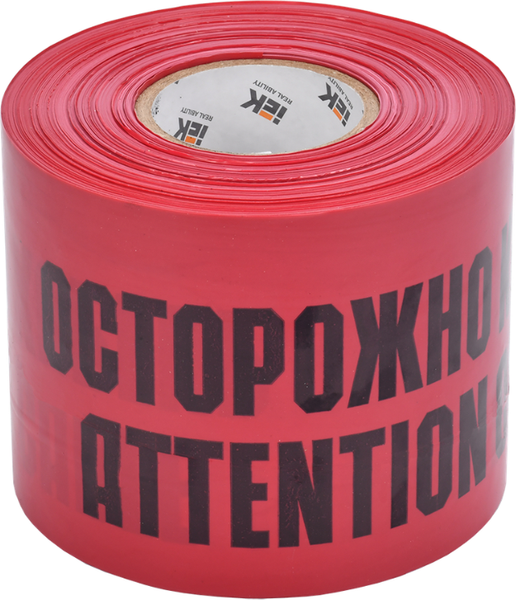 Изображение товара Лента сигнальная IEK Осторожно кабель UST20-100-450-200-K04