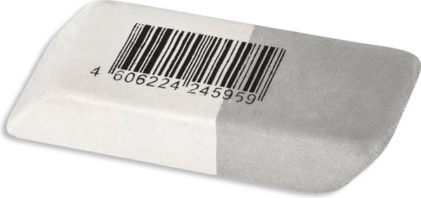 Изображение товара Ластик Brauberg 228703 (серый/белый)