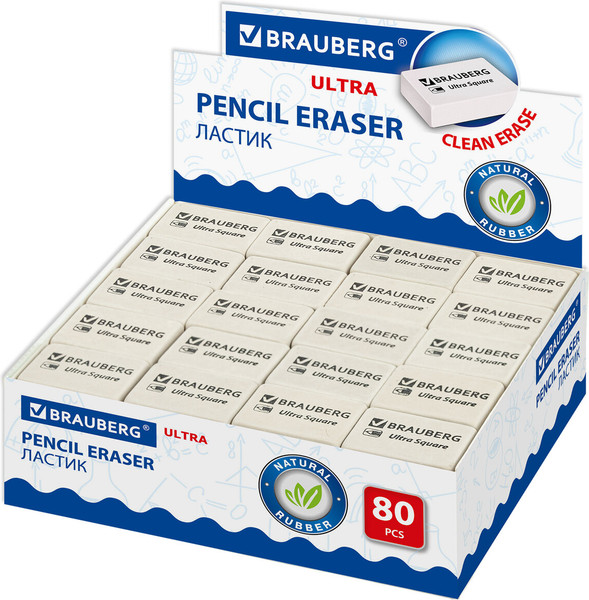 Изображение товара Ластик Brauberg 228707 (белый)