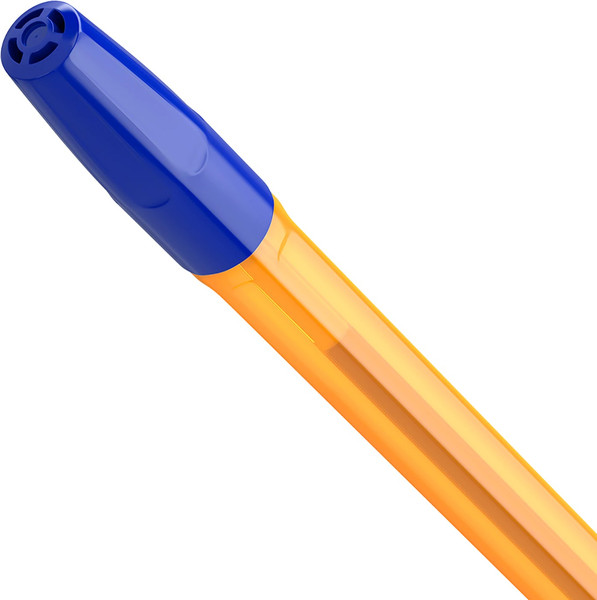 Изображение товара Ручка шариковая Brauberg M-500 Orange Tone / 143451 (синий)