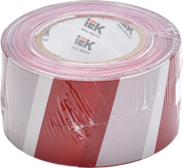 Изображение товара Лента сигнальная IEK UST10-200-075-050-K58 (200м, красный/белый)