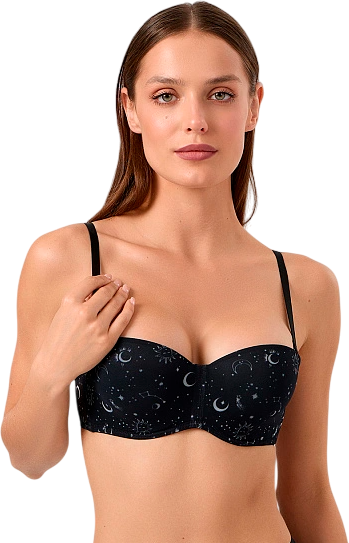 Изображение товара Бюстгальтер Mark Formelle 512561 (р.80B, созвездия на черном)