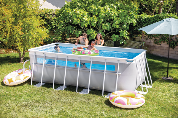 Изображение товара Каркасный бассейн Intex Prism Frame Clearview 26770NP (400х200x122)