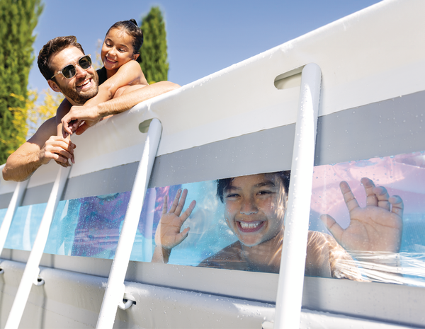 Изображение товара Каркасный бассейн Intex Prism Frame Clearview 26770NP (400х200x122)