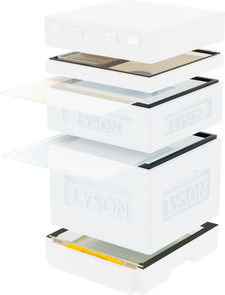 Изображение товара Улей Lyson Дадан На 12 Рамок / K122W (неокрашенный)