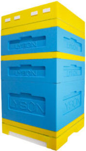 Изображение товара Улей Lyson Дадан На 12 Рамок / K124PW (розовый/неокрашенный)