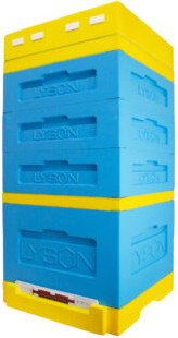 Изображение товара Улей Lyson Дадан На 12 Рамок / K126WG (неокрашенный/серый)