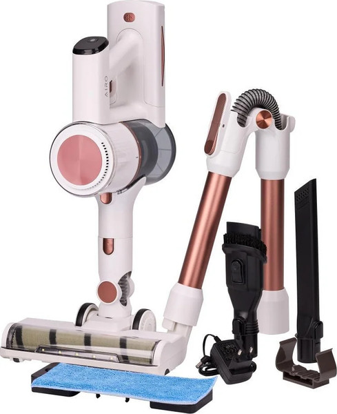 Изображение товара Вертикальный пылесос Airo VCT3025WD (белый/бронза)