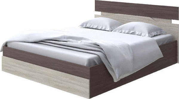 Изображение товара Полуторная кровать Proson Milton с ПМ 120x200 (ясень шимо темный/ясень шимо светлый)