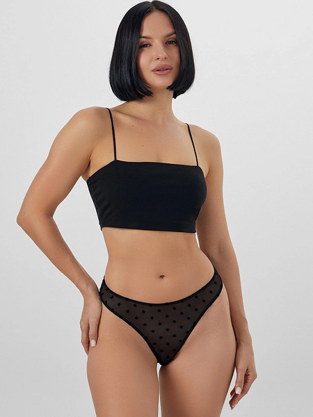 Изображение товара Трусы женские Mark Formelle 412526 (р.94, горох на черном)