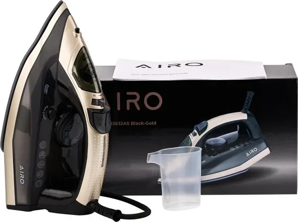 Изображение товара Утюг Airo SI2632AS (черный/золото)