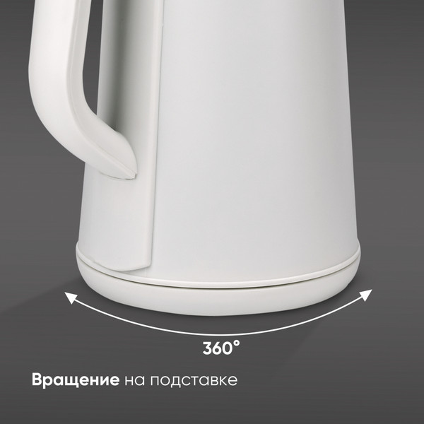 Изображение товара Электрочайник Airo PM1515S c термоконтроллером (белый)