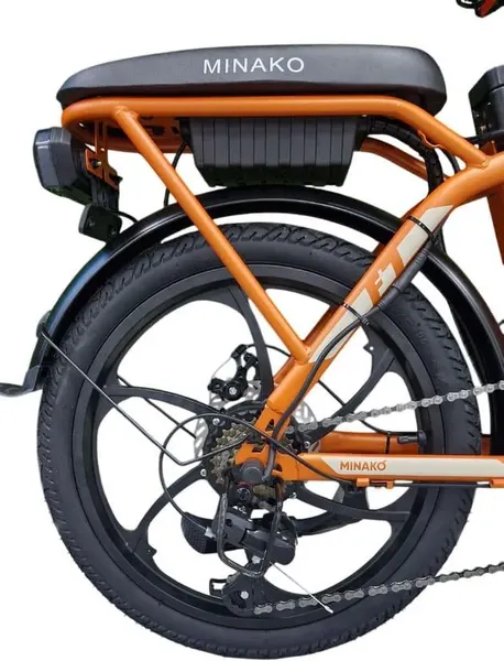 Изображение товара Электровелосипед Minako F7 (оранжевый)