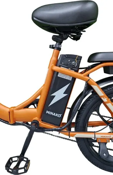 Изображение товара Электровелосипед Minako F7 (оранжевый)
