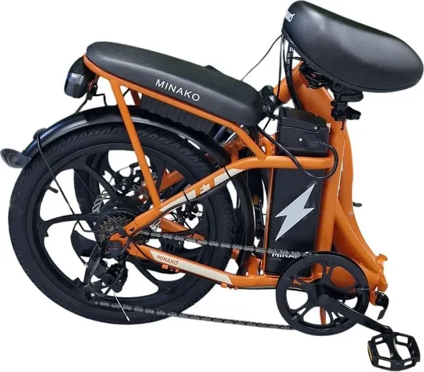 Изображение товара Электровелосипед Minako F7 (оранжевый)