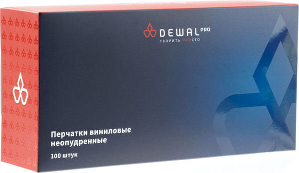 Изображение товара Перчатки парикмахерские Dewal MV0003-M (M, 100шт)