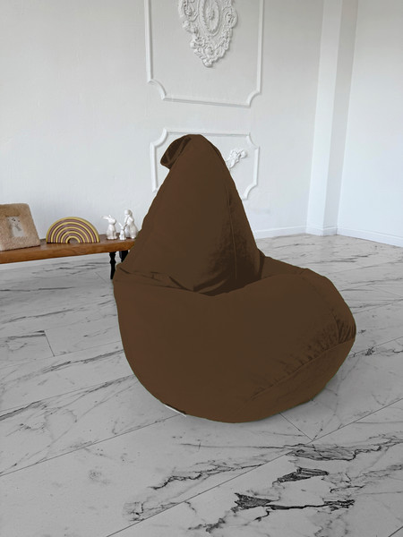 Изображение товара Бескаркасное кресло Flagman Груша Софт 130x85 XXL GXL.5-321 (Naomi 09 велюр)