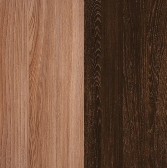 Изображение товара Полуторная кровать Proson Milton с ПМ 140x190 (ясень шимо темный/дуб кантербери)