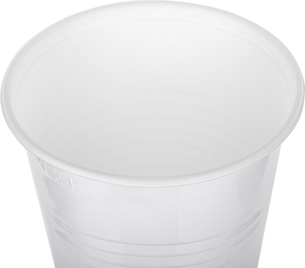 Изображение товара Набор одноразовых стаканов Laima Бюджет / 600934 (100шт, белый)