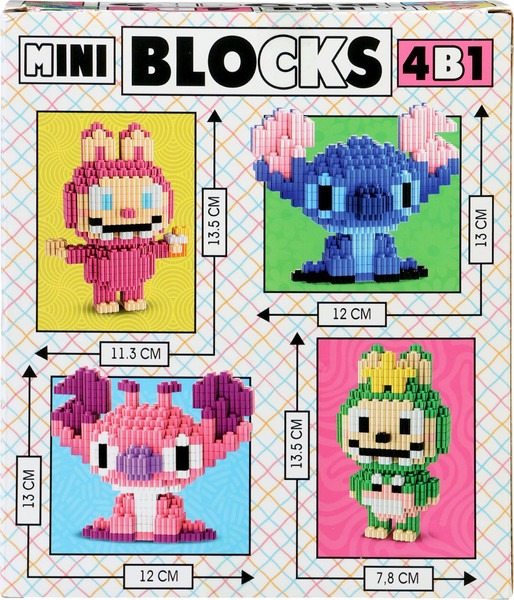 Изображение товара Микроконструктор Unicon Mini Blocks. Веселые друзья / 10901289