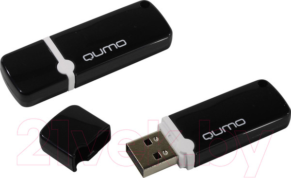 Изображение товара USB flash накопитель Qumo Optiva 02 16Gb (Black)
