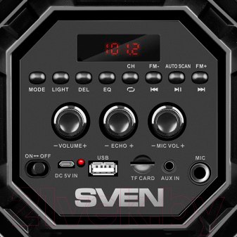Изображение товара Портативная колонка Sven PS-550 (черный)