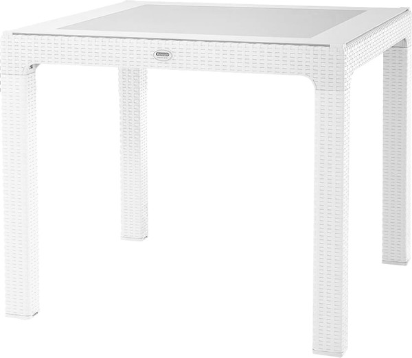 Изображение товара Стол садовый Heniver Rattan SPT-R003 (белый)