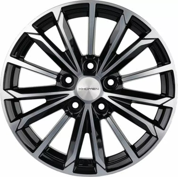 Изображение товара Литой диск Khomen KHW1611 Actyon 16x6.5" 5x112мм DIA 66.6мм ET 39.5мм Black FP
