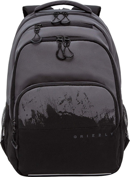 Изображение товара Школьный рюкзак Grizzly RU-630-2 (черный/серый)