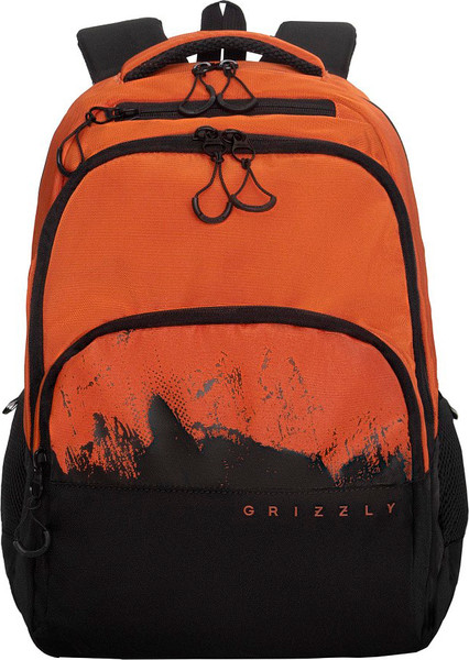 Изображение товара Школьный рюкзак Grizzly RU-630-2 (черный/коричневый)