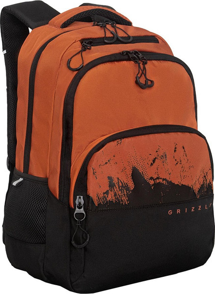 Изображение товара Школьный рюкзак Grizzly RU-630-2 (черный/коричневый)