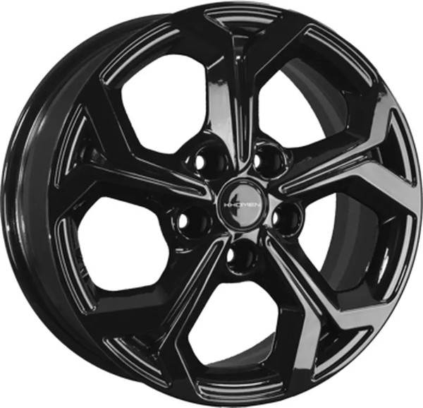 Изображение товара Литой диск Khomen KHW1606 Mitsubishi 16x6.5" 5x114.3мм DIA 67.1мм ET 46мм Black