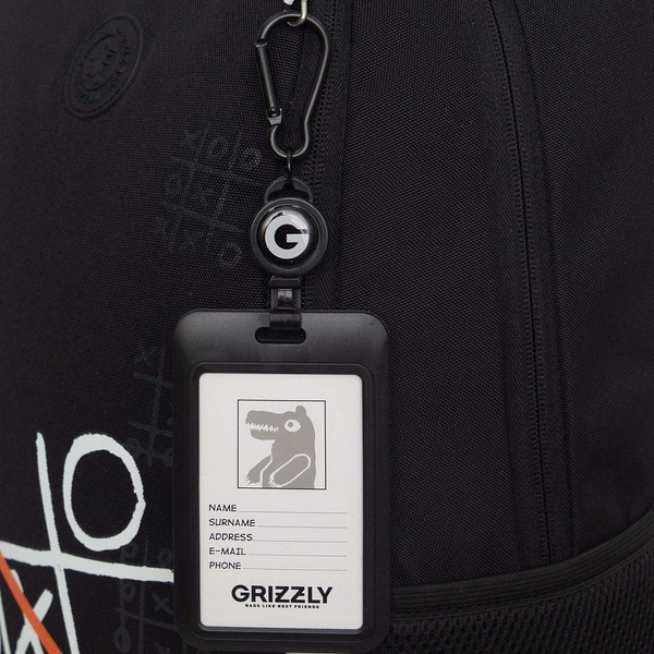 Изображение товара Школьный рюкзак Grizzly RB-651-8 (черный)