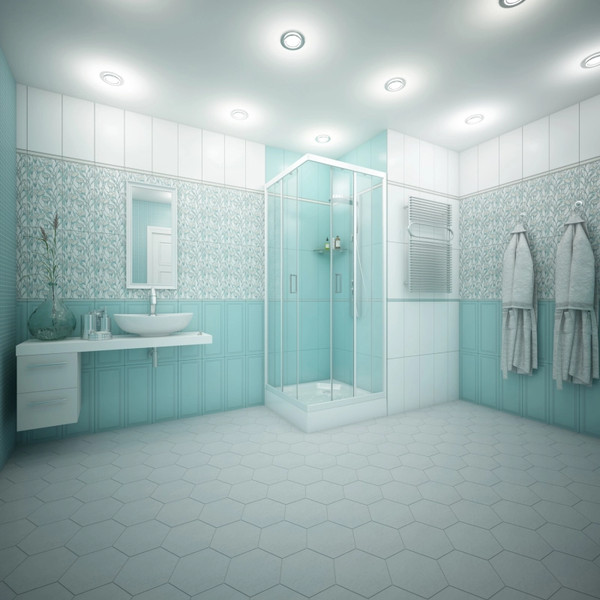 Изображение товара Душевой уголок МетаКам City Trend White 80x80 / KKS_016825 (белый/прозрачное стекло)