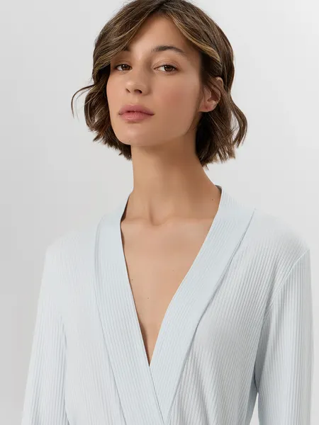 Изображение товара Халат Mark Formelle 552295 (р.164/170-84-90, светло-голубой)