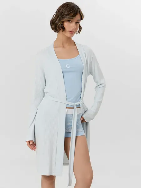 Изображение товара Халат Mark Formelle 552295 (р.164/170-84-90, светло-голубой)