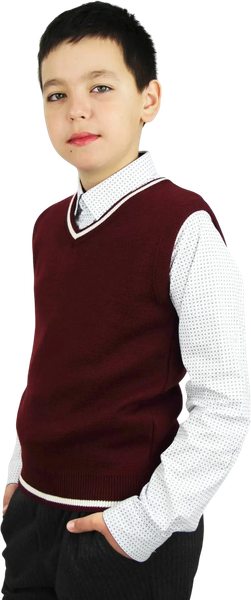 Изображение товара Жилет детский Polesie 3С3114-Д43 (р.164-96, светло-бордовый)