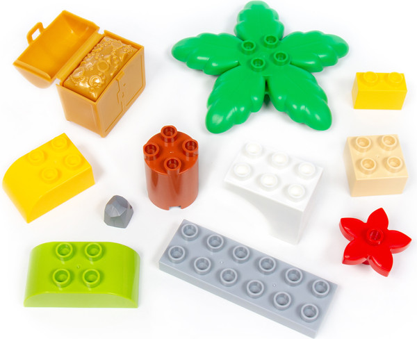 Изображение товара Конструктор Полесье Макси Три кота. В поисках сокровищ / 94760 (112эл)