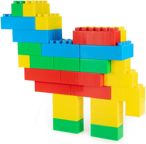 Изображение товара Конструктор Полесье Строитель XL / 93671 (42эл)