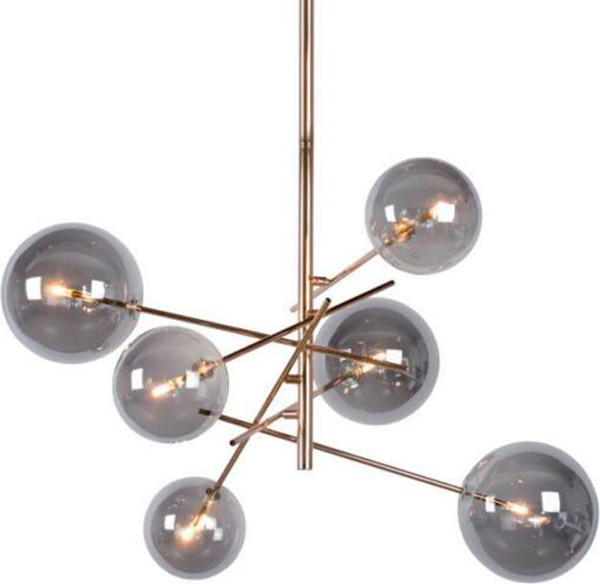 Изображение товара Люстра AksHome Bubble 6xG9 (дымчатый)