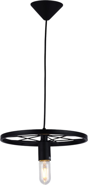 Изображение товара Потолочный светильник AksHome  Wheel E27 (черный)