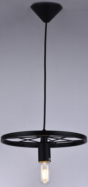 Изображение товара Потолочный светильник AksHome  Wheel E27 (черный)