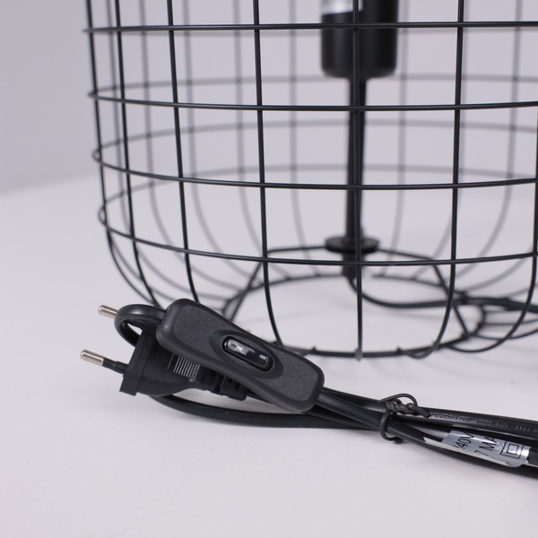 Изображение товара Ночник AksHome Cage E27 (черный)