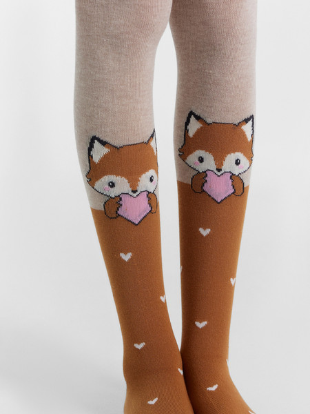 Изображение товара Колготки детские Mark Formelle 700K-2949 (р.104-110, бежевый меланж)