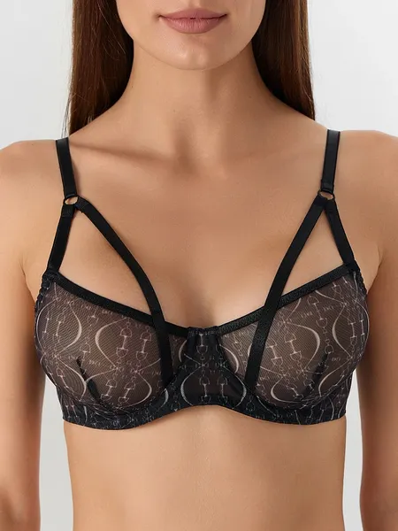 Изображение товара Бюстгальтер Mark Formelle 512508 (р.75B, узор на черном)