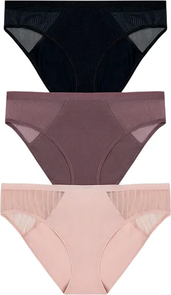 Изображение товара Комплект женских трусов Mark Formelle 412474-3 (р.94, розовый фарфор)