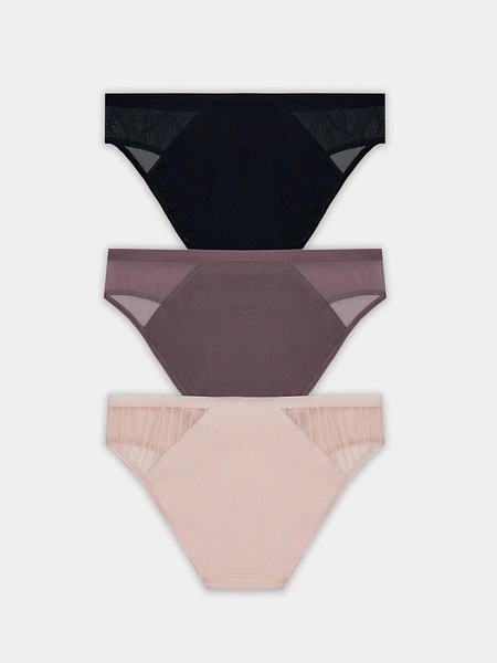 Изображение товара Комплект женских трусов Mark Formelle 412474-3 (р.94, розовый фарфор)