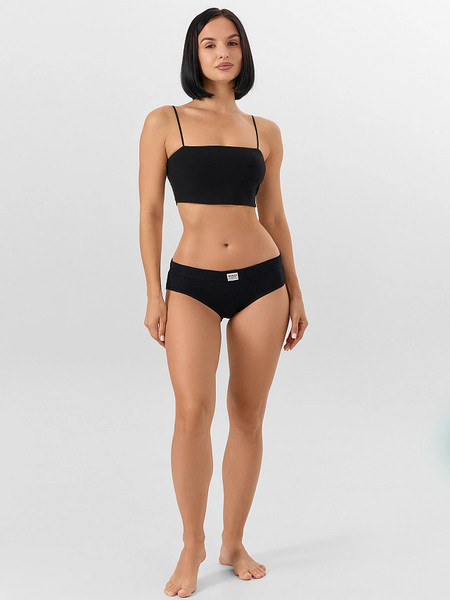 Изображение товара Комплект женских трусов Mark Formelle 412491-3 (р.90, черный-10/декор)