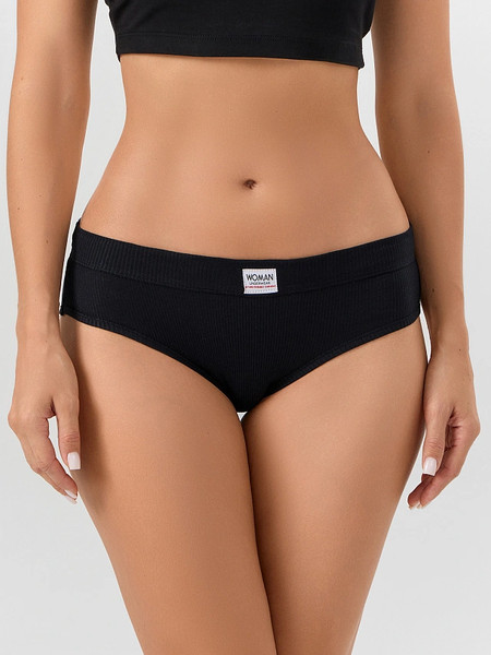 Изображение товара Комплект женских трусов Mark Formelle 412491-3 (р.90, черный-10/декор)